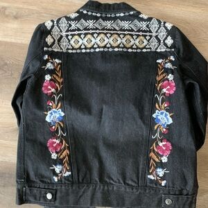 NWT Johnny Was Denim Jacket